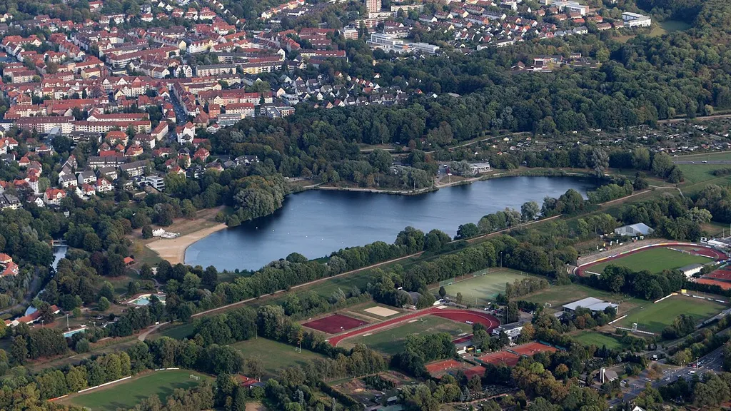 Luftbild Hohnsensee, Hildesheim