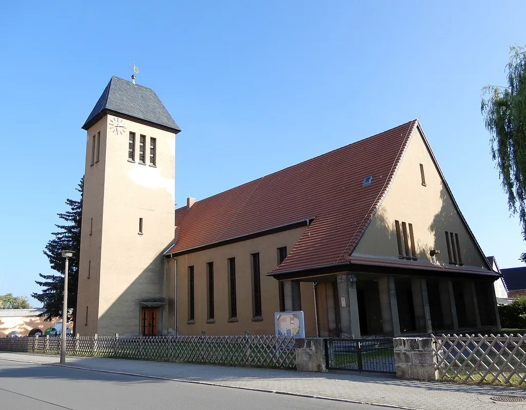 ev. Kirche St. Nicolai II, 1957 errichtet.