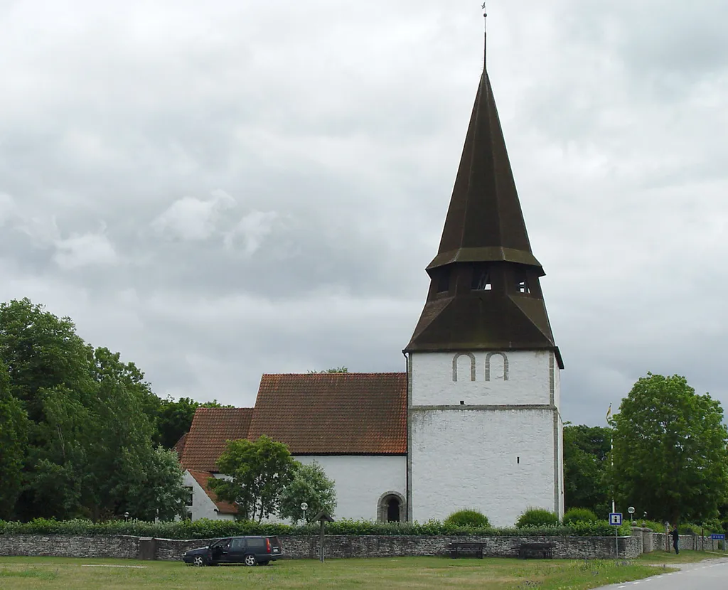 Alva-Kirche auf Gotland. Eingeweiht 1221.