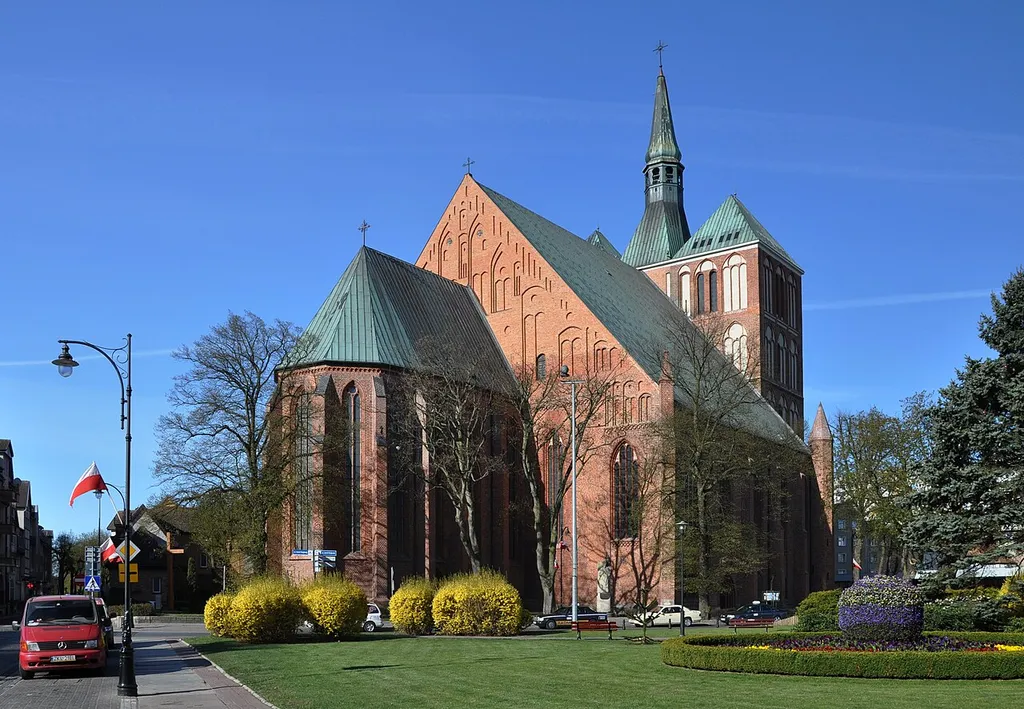 St. Mary's the Assumption cathedral Basilica in Kołobrzeg, Poland