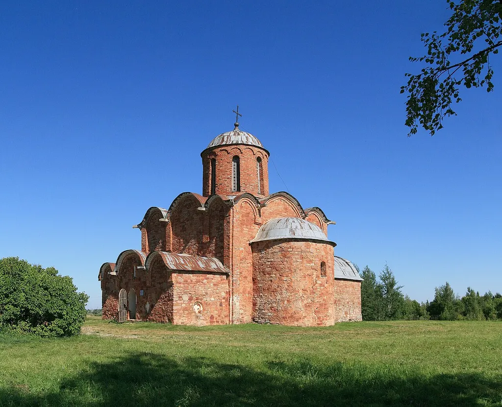 Transfiguration Church in Kovalevo, Novgorod Oblast, Russia