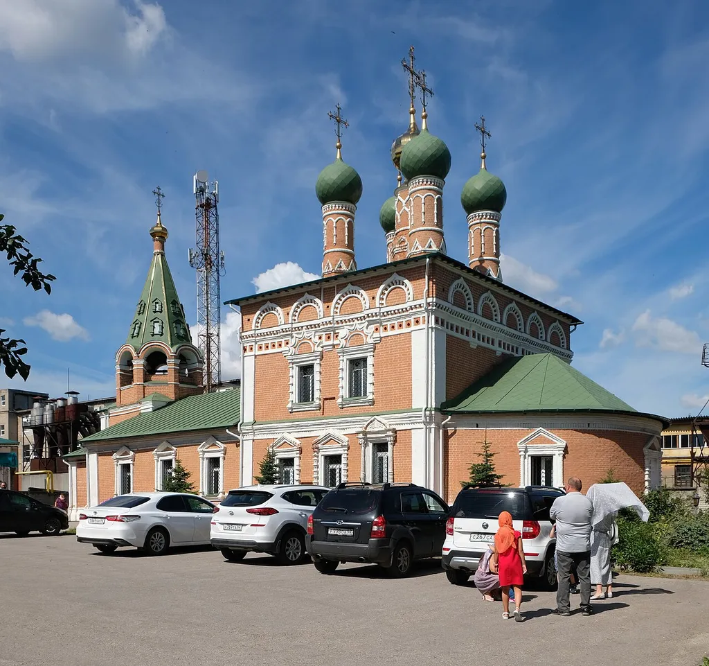 Церковь Входа Господня в Иерусалим: улица Скоморошинская, 6 (Старый базар), Рязань, Рязанская область