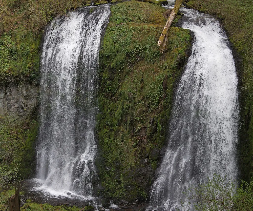 Upper McCord Creek Falls 64 feet, 19.5 m
