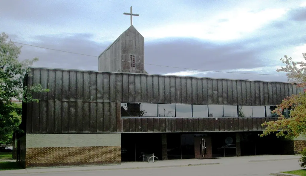 The Roman Catholic Cathedral of the Immaculate Conception in Burlington Vermont, at 20 Pine Street, with grounds bounded by Pearl, St. Paul, and Cherry Streets, was built in 1974-77 and was designed by Edward Larrabee Barnes, with the grounds designed by landscape architect Dan Kiley. It replaced a cathedral of the same name built in 1862-67 that burned down in 1972. The Diocese of Burlington was established in 1852.