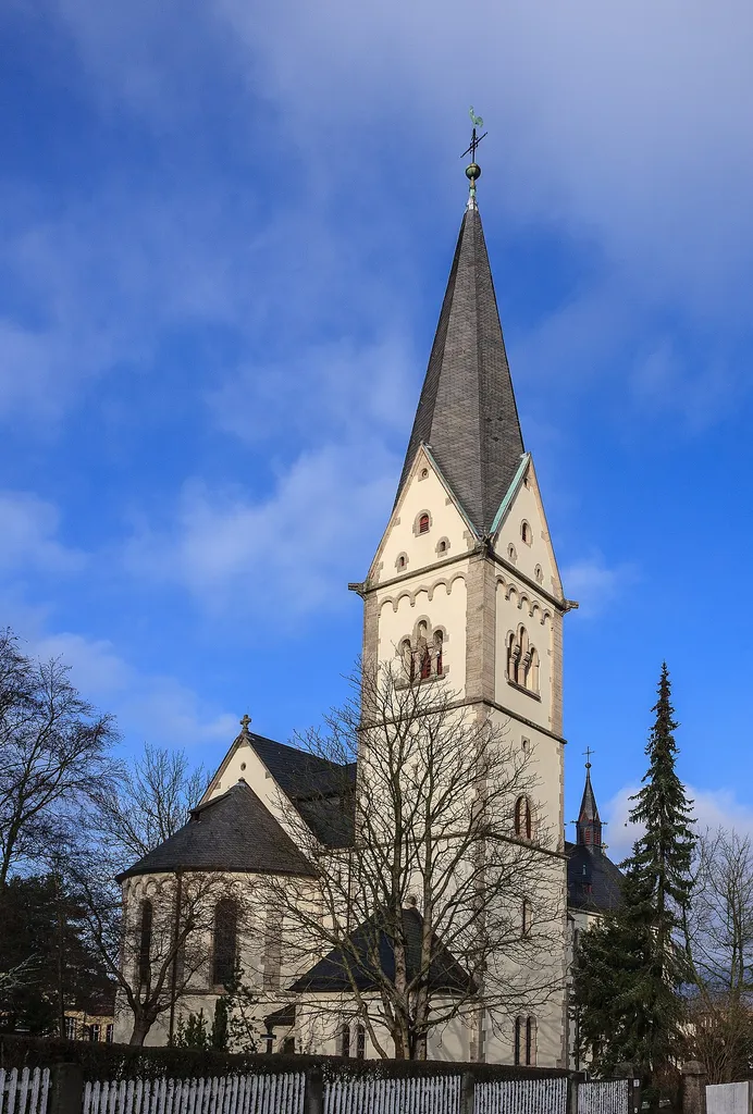 Roman-catholic church in the city of Eschwege, Hesse, Germany, Europe. Inauguration took place 1905.
