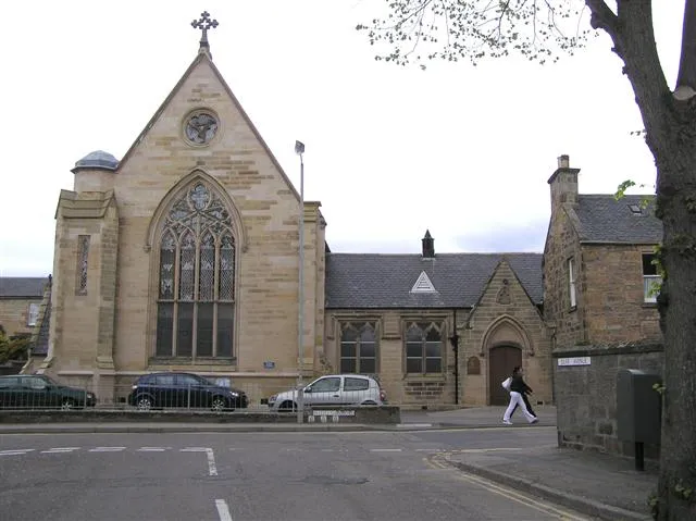 St Sylvester's RC Church, Elgin Pictured looking from Duff Avenue