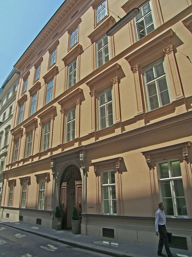 Palais Rothschild in Vienna 1st district Renngasse 3
