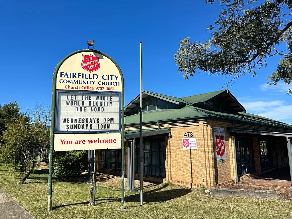 Fairfield City Community Church is a Salvation Army run church at 473 Hamilton Road in Fairfield West, New South Wales.
