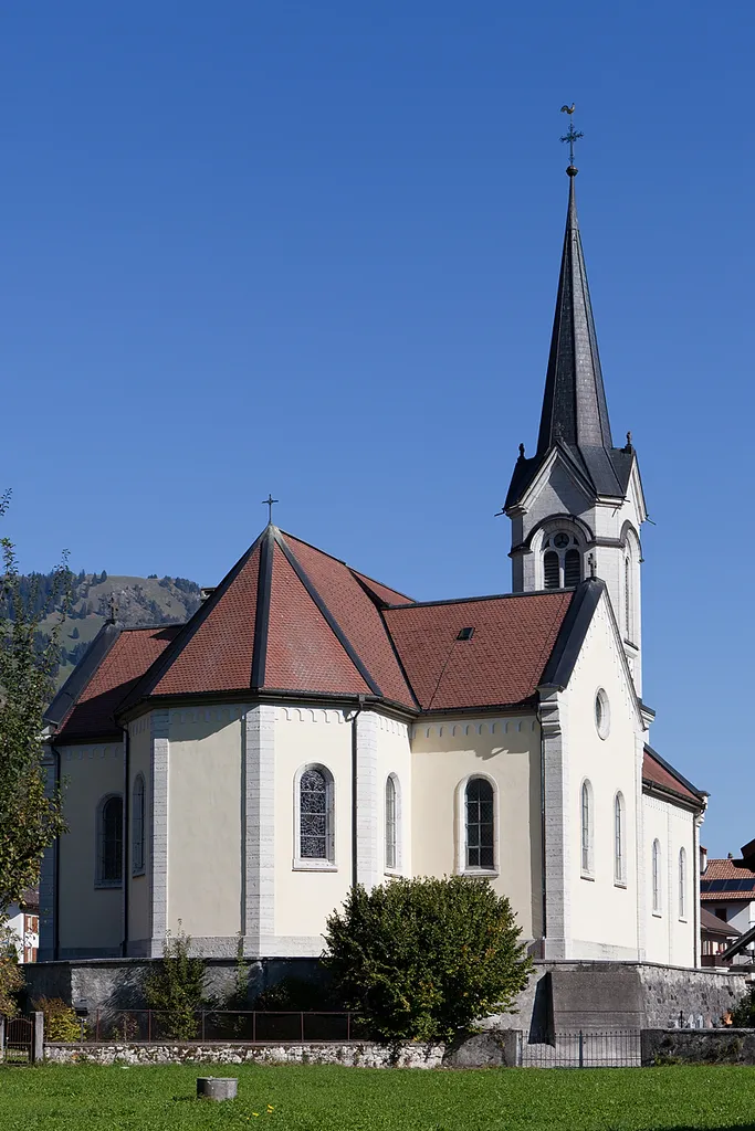 Eglise Notre-Dame de l'Assomption à Albeuve (Haut-Intyamon) (FR)