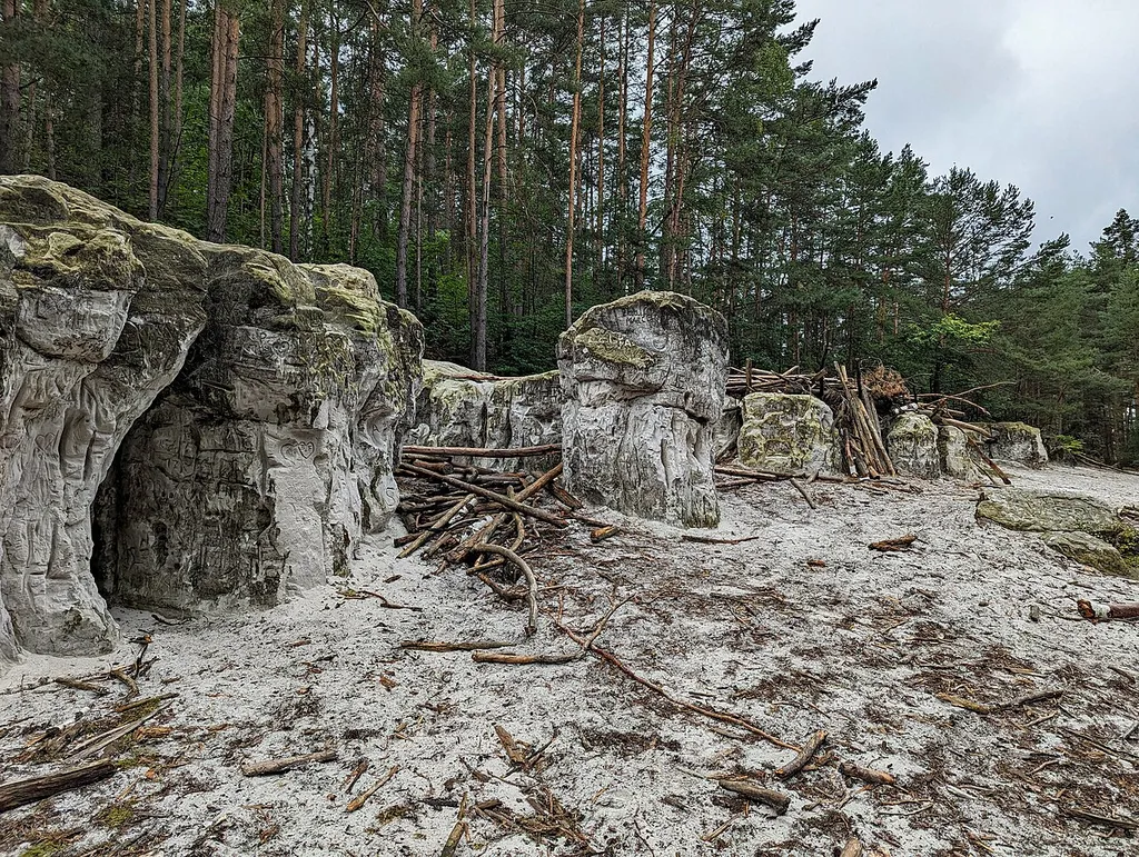 Bucksche Schweiz near Hohenbocka, Brandenburg, Germany