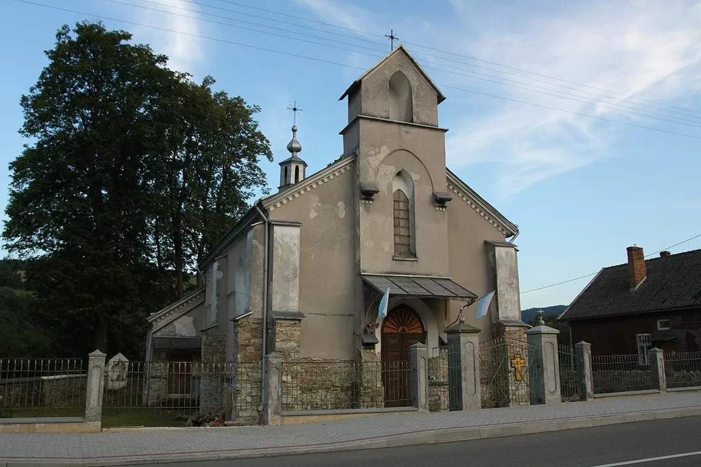 Immaculate Conception church in Baligród, Poland.