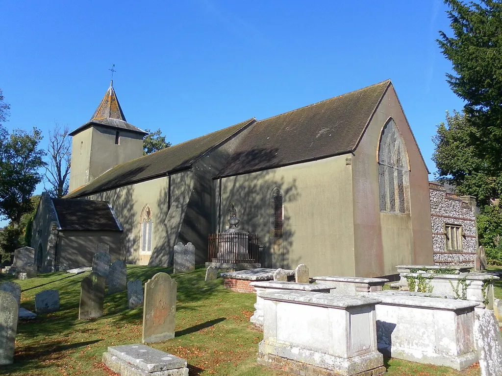 All Saints Church, Church Hill, Patcham, City of Brighton and Hove, England. The ancient parish church of Patcham, a village which is now within the city of Brighton and Hove. Listed at Grade II* by English Heritage (NHLE Code 1380264)