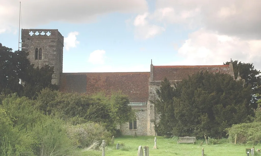 Church of England parish church of All Saints, North Moreton, Oxfordshire (formerly Berkshire).