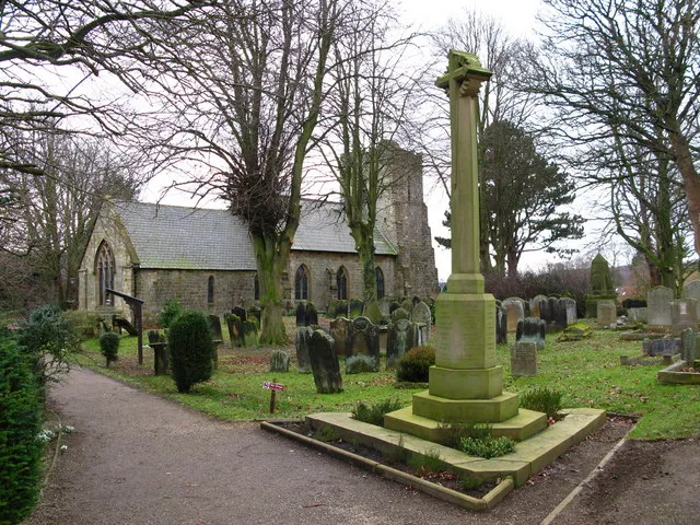 Scalby Memorial Erected in the churchyard of St Laurence's.