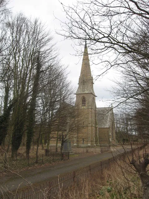 Ayton and Burnmouth Parish Church This kirk, as you can imagine, is very difficult to photograph when the trees are in full leaf.