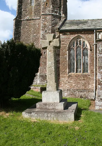 Old Wayside Cross - moved to Plymtree churchyard