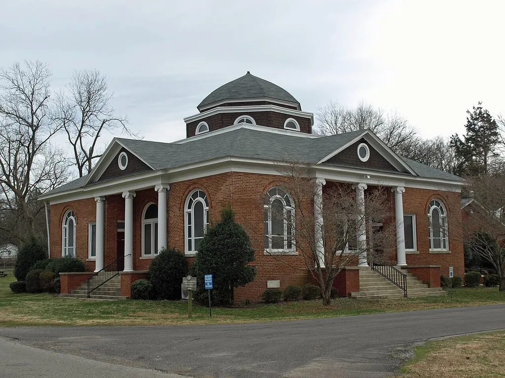New Market United Methodist Church in New Market, Alabama, listed on the National Register of Historic Places