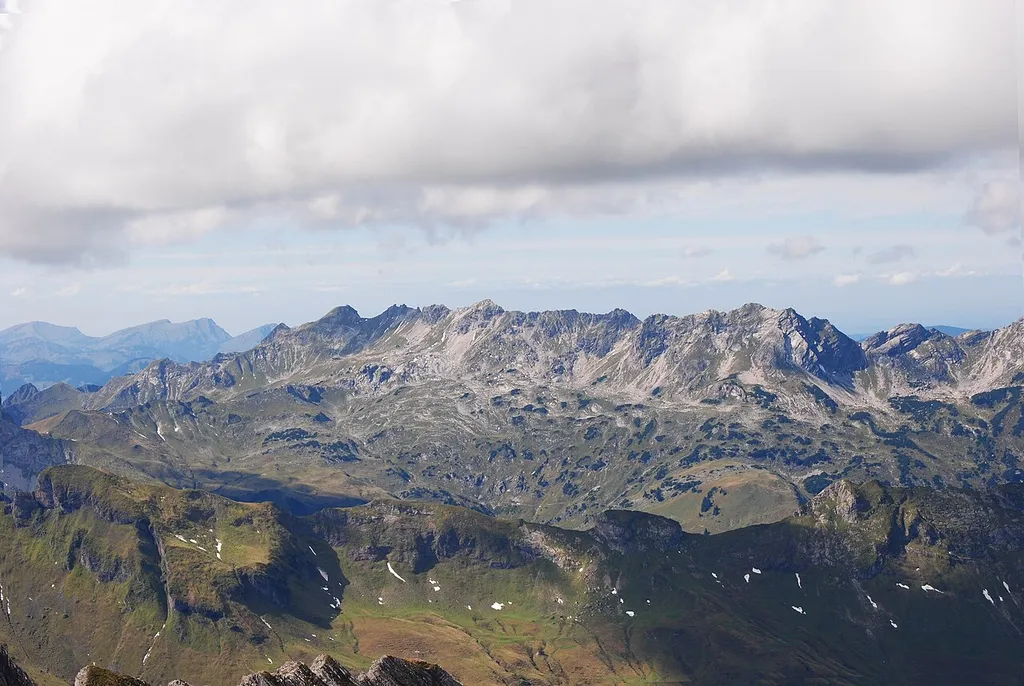 An image that shows parts of the protected area "Allgäuer Hochalpen" in the south of Germany.