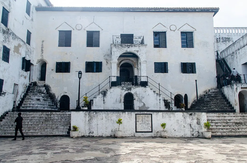 Elmina Castle Museum located in the first church built in Gold Coast now Ghana in the Elmina Castle.