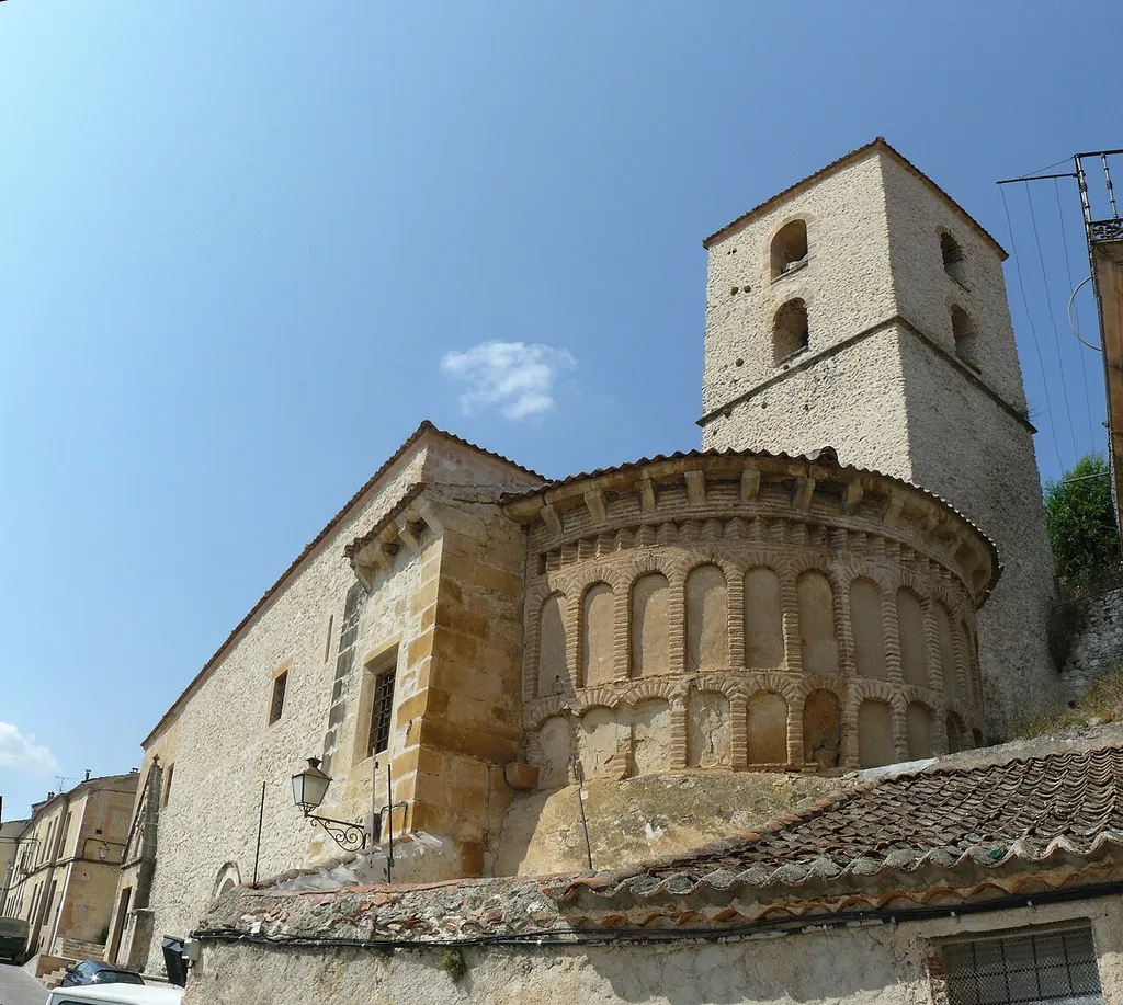 Church of Santiago, Sepúlveda, Segovia (Spain) from the Southwest
