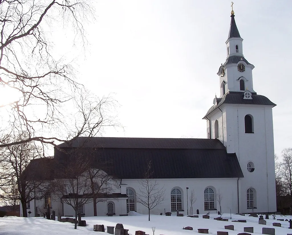 Säbrå church west of Härnösand, Sweden