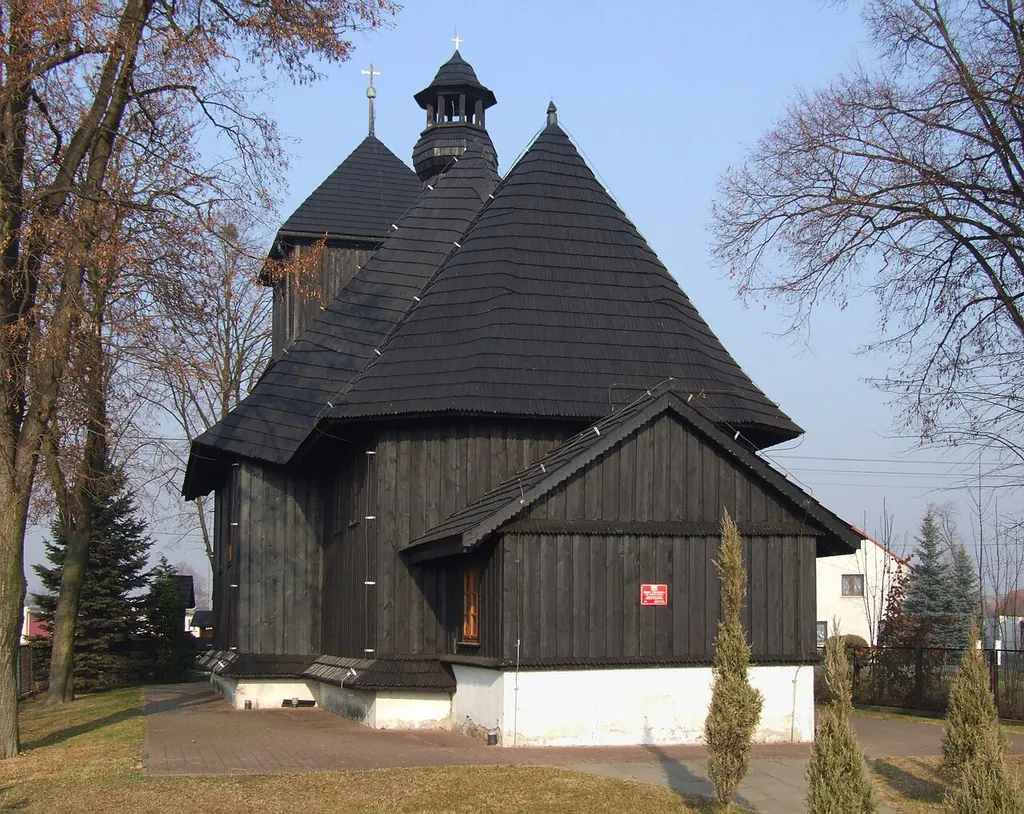 Wooden church in Przewóz/Przewos (1934-45 Fährendorf), Upper Silesia