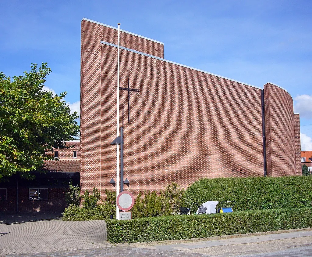 Husum Kirke, Brønshøj, Copenhagen, Denmark. Husum Kirke