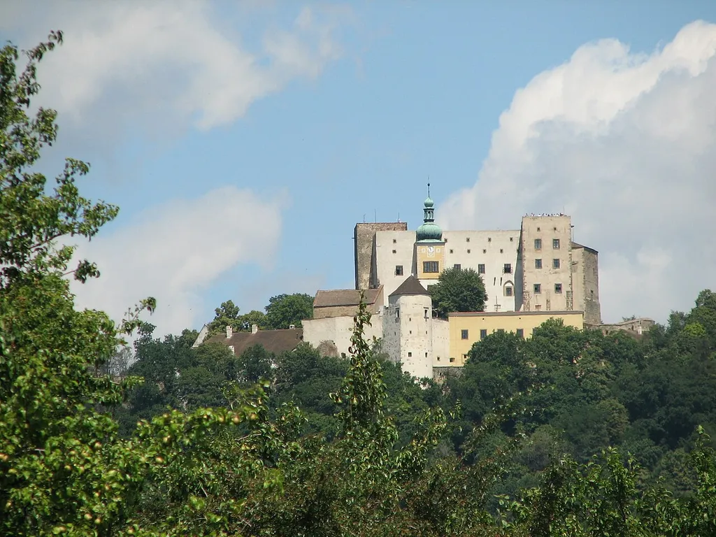 The Buchlov castle in Zlín region