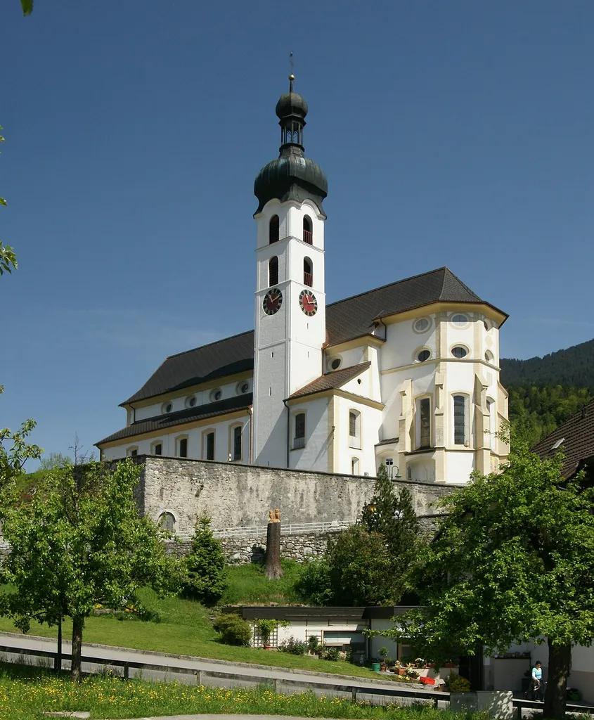 Pfarrkirche ‘Unsere Liebe Frau Mariä Geburt’, Tschagguns im Montafon.