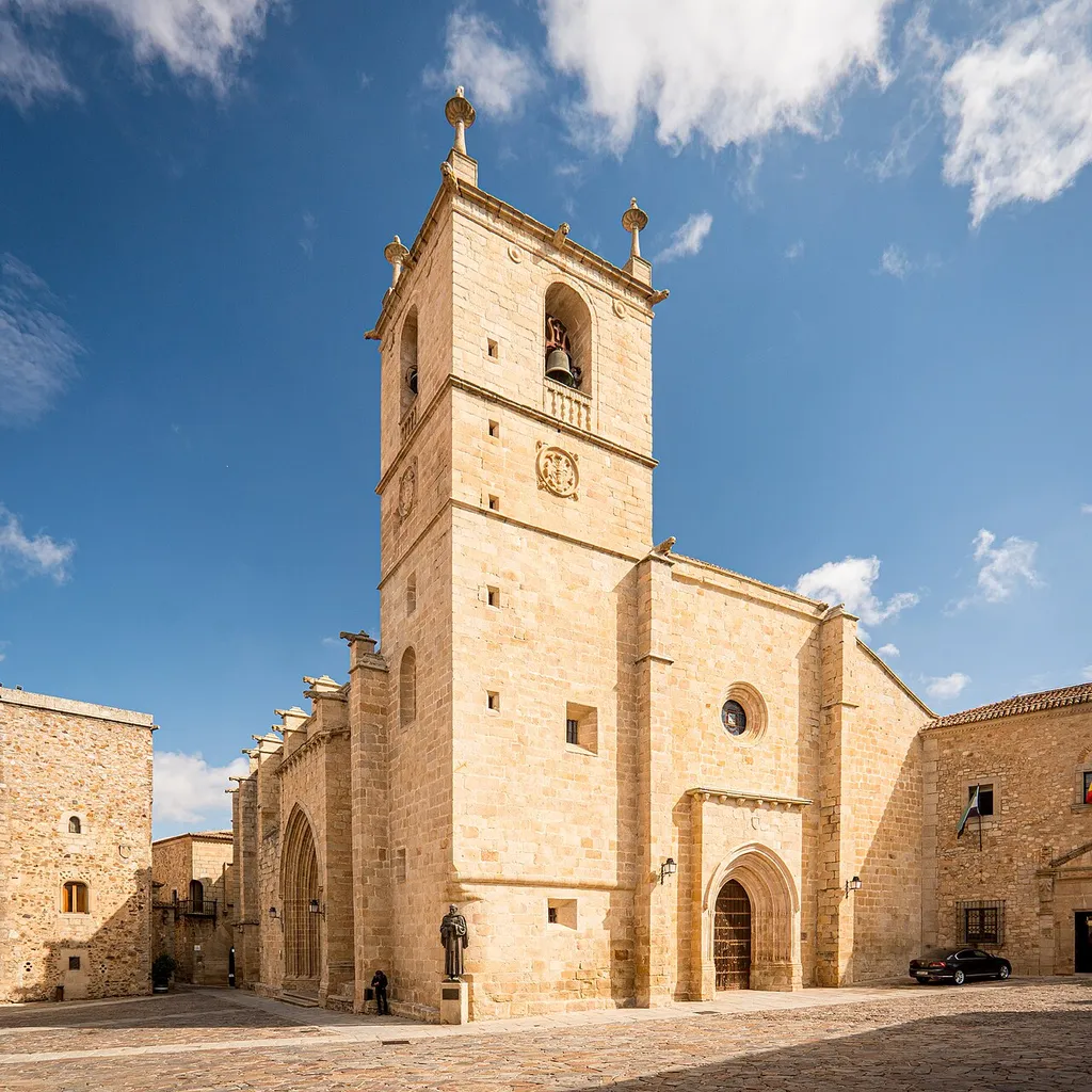 Cáceres Co-Cathedral 2023 - West façade