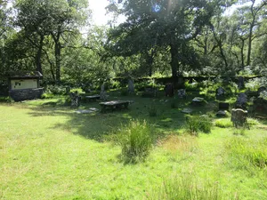 Inchcailloch,church & burial ground,Loch Lomond
