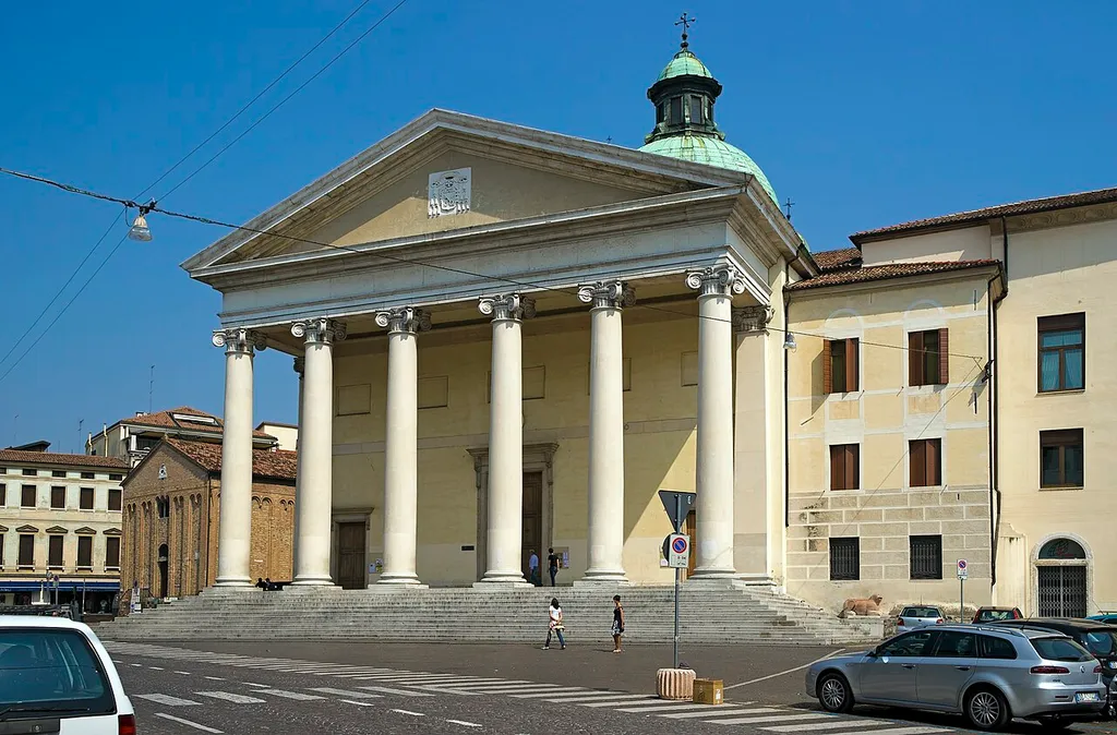 Facade of the Duomo of Treviso