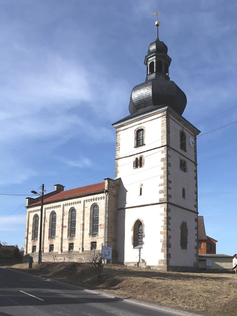 Evangelisch-lutherisch Kirche St. Wigbert in Häselrieth, OT von Hildburghausen