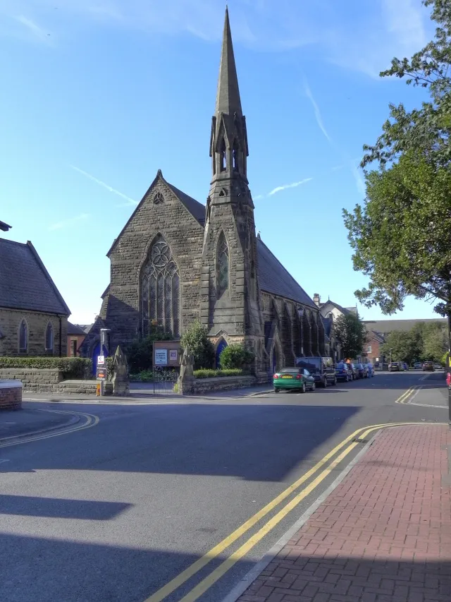 Lytham United Reformed Church, Bannister Street, Lytham, Lancashire, seen from the south