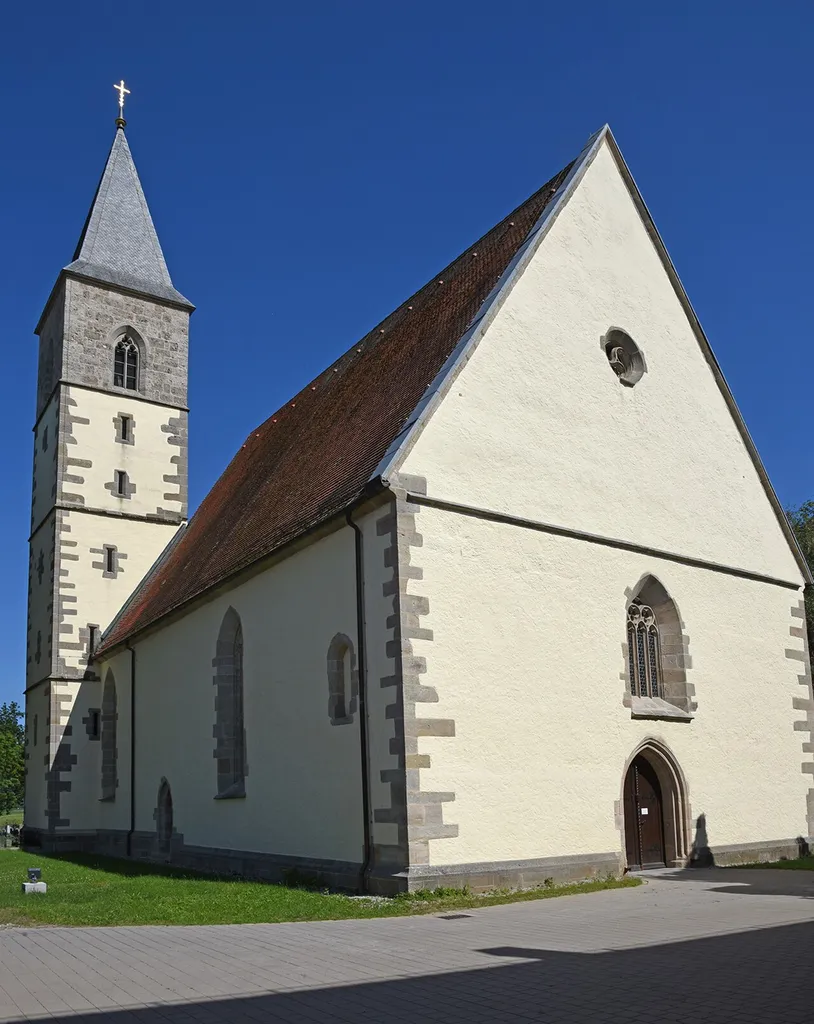 Martinskirche in Sülchen bei Rottenburg am Neckar (von Nordwesten)