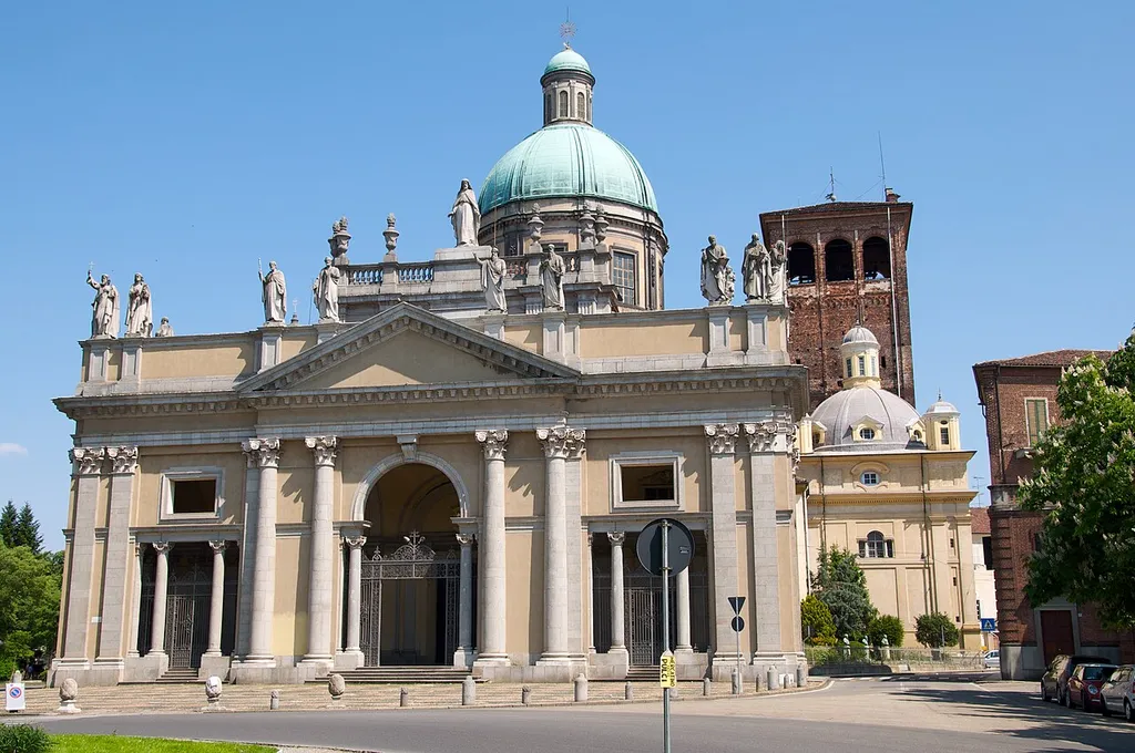 St. Eusebius' Roman Catholic Cathedral in Vercelli (Italy)