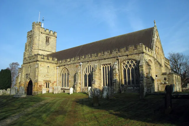 St Laurence's parish church, The Moor, Hawkhurst, Kent, seen from the southeast