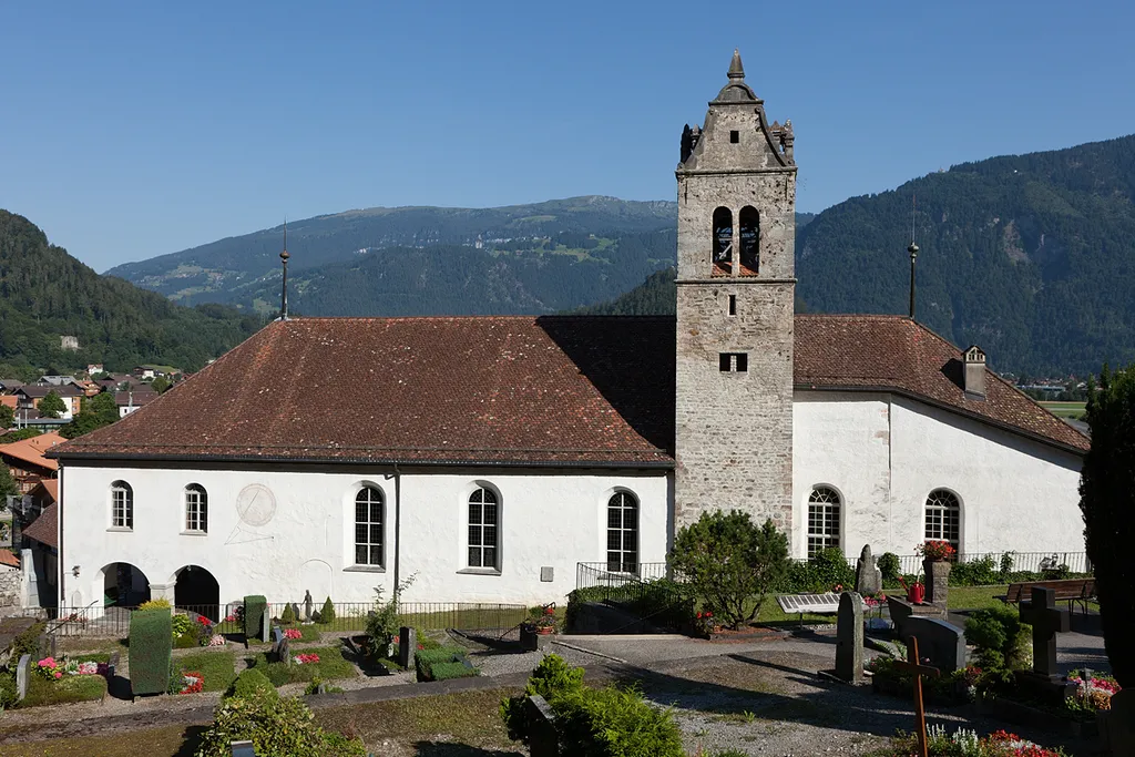 Die Kirche von Gsteigwiler bei Wilderswil