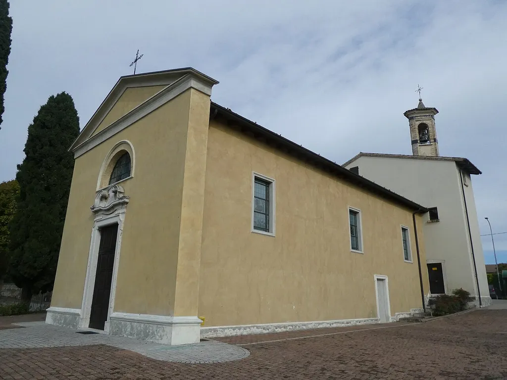 Castel Venzago (Lonato del Garda, Lombardy, Italy), Beheading of John the Baptist church