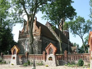 Exaltation of the Holy Cross church in Lisewo