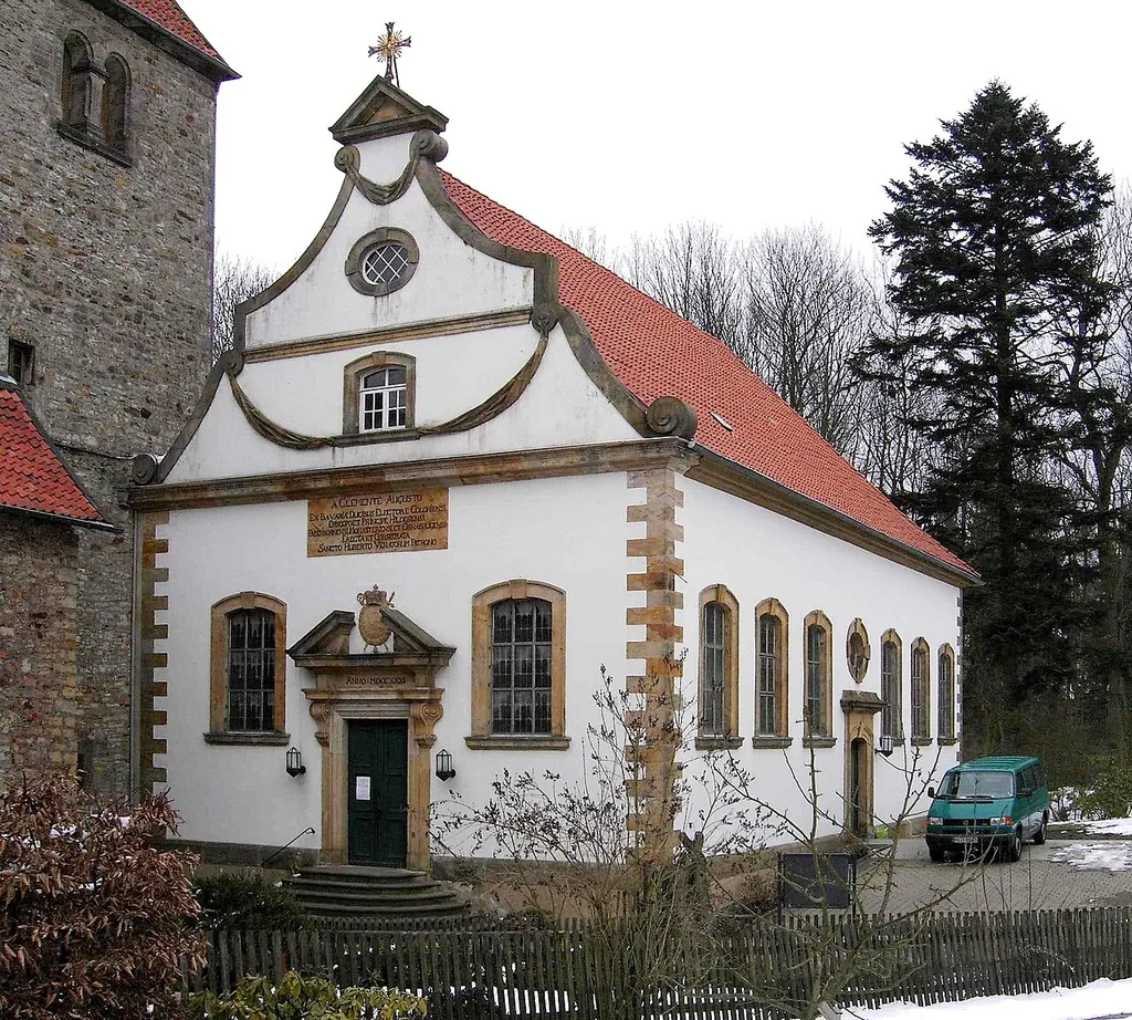Description: Burg Wohldenberg at Sillium. Church Saint Hubert. *Photographer: Longbow4u, photo taken myself, 15.03.2006 *Permission: Panoramafreiheit *Licence: