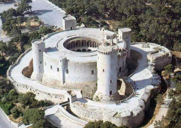 Castillo de Bellver, Palma de Mallorca, Islas Baleares, España.