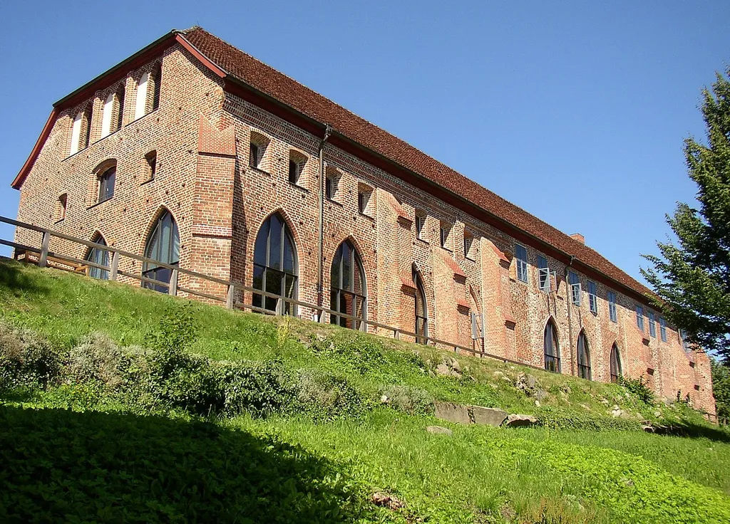 Convent building in Zarrentin in Mecklenburg-Western Pomerania, Germany