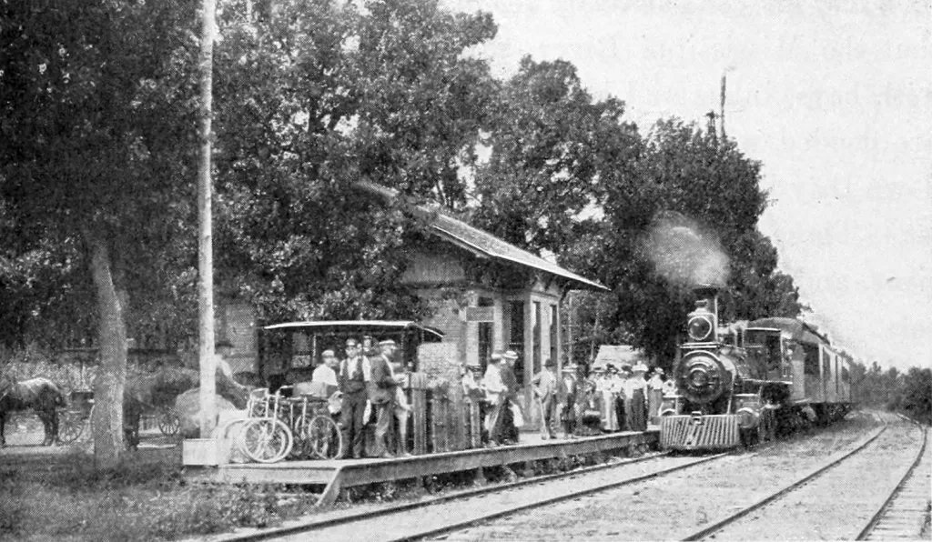 Depot at Okoboji, Iowa
