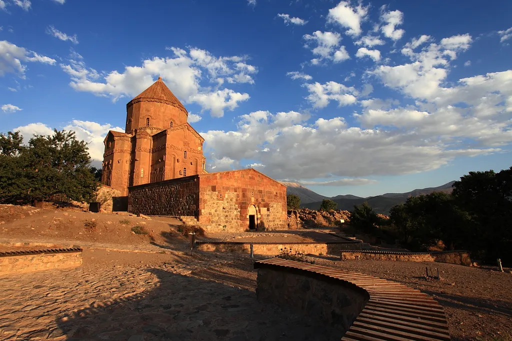 Armenian Church of Aghtamar, Lake of Van, Turkey.