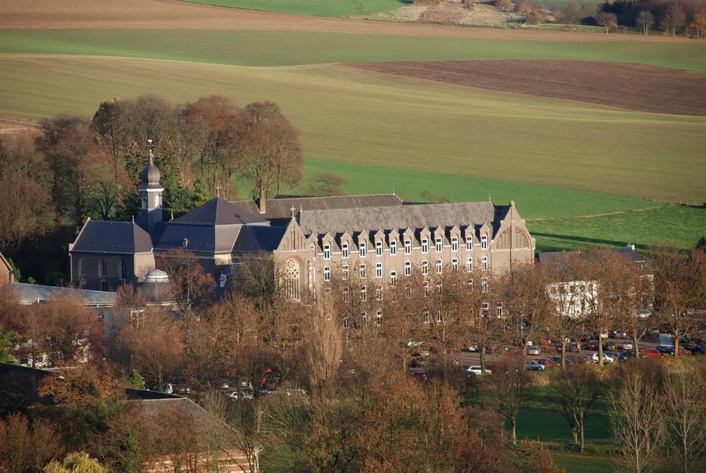Wittem mèt kloaster vanaaf de Gulpenerberg