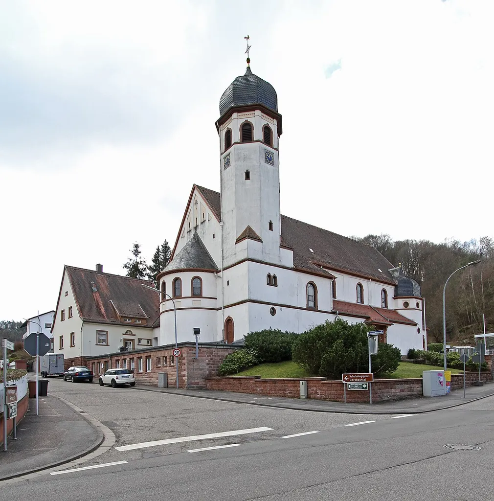 Church of Sacred Heart in Pirmasens-Niedersimten.