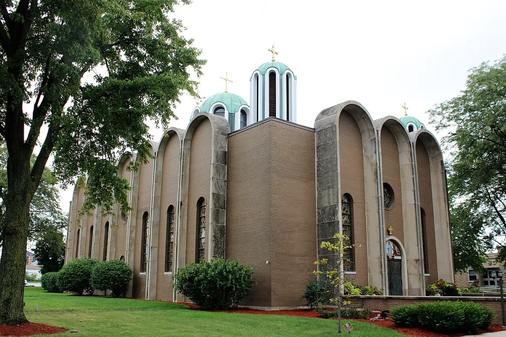 Holy Resurrection Serbian Orthodox Cathedral in Chicago.