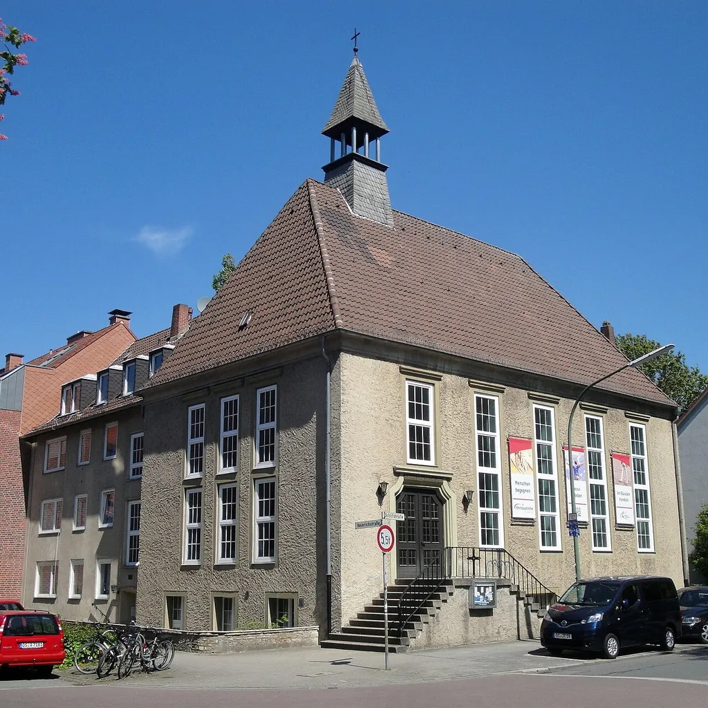 Evangelisch-methodistische Kirche, Christuskirche, Stadtkirche, Heinrichstraße/Ecke Schloßstraße, Osnabrück