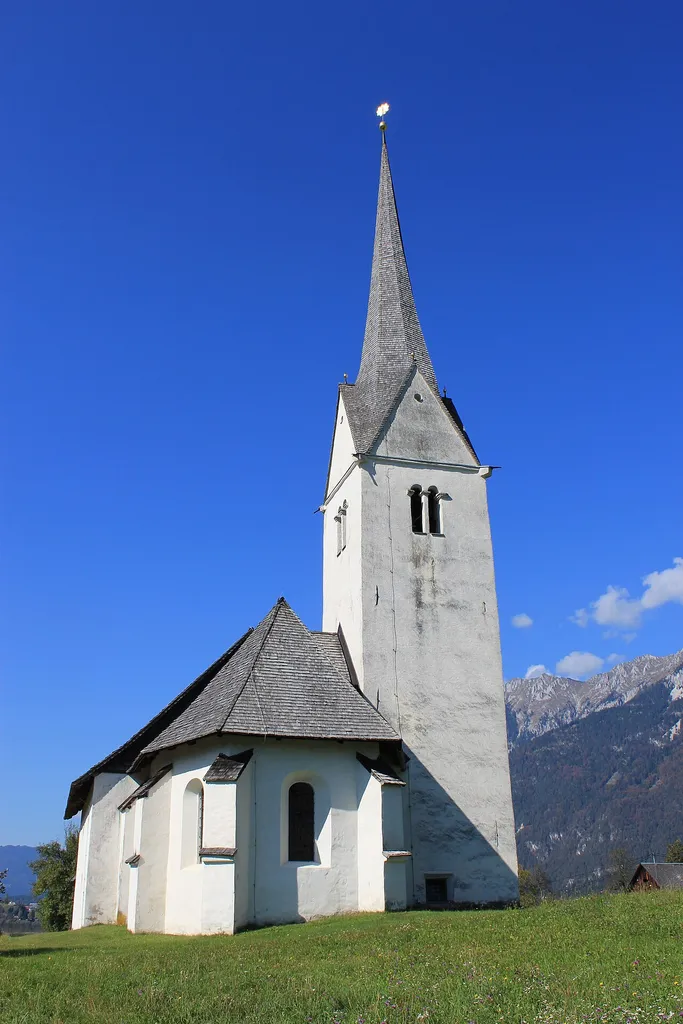 Church in Görtschach in the community of Hermagor
